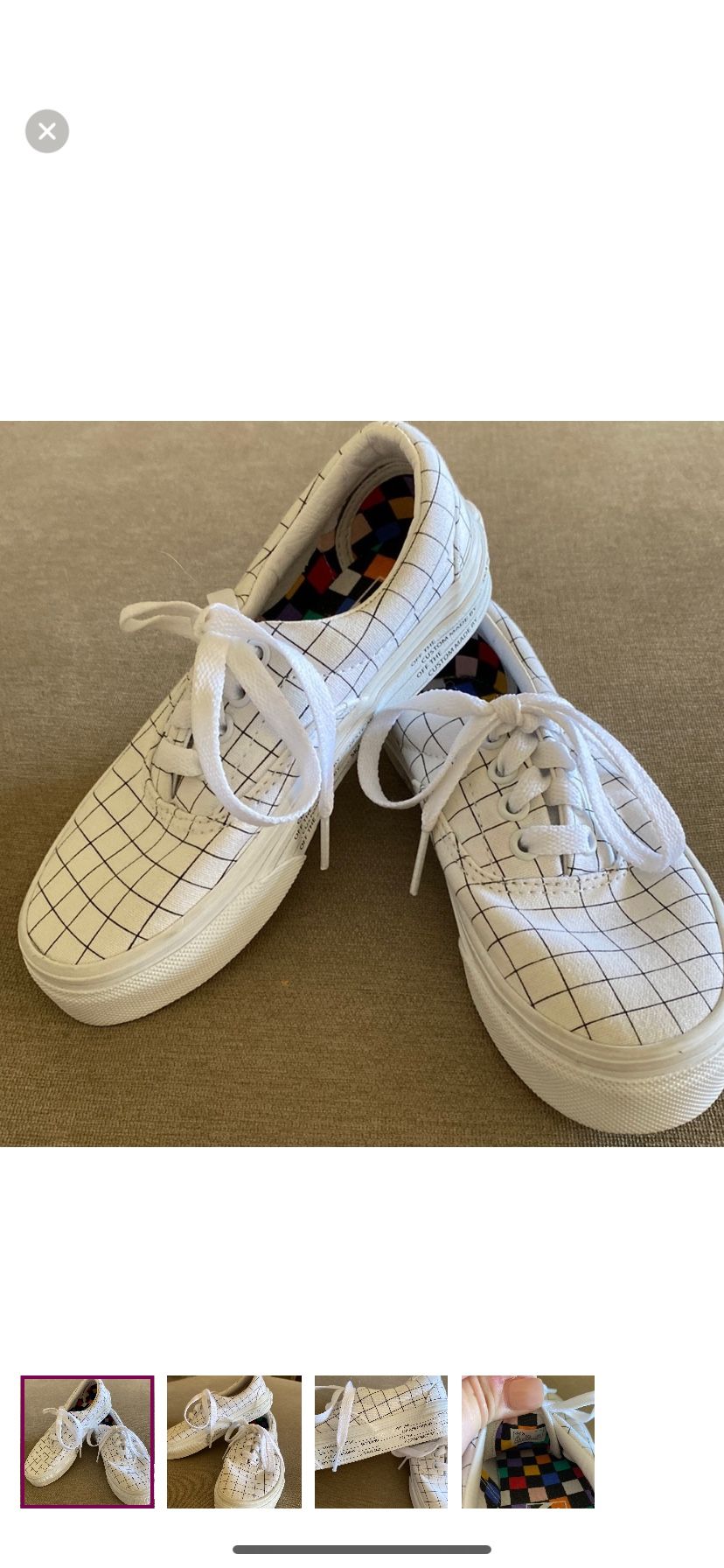 Kids Vans New Size 12