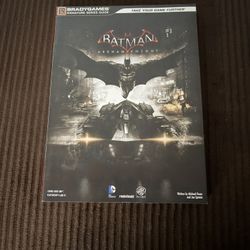 Batman: Arkham Knight Signature Series Guide published by BradyGames. 