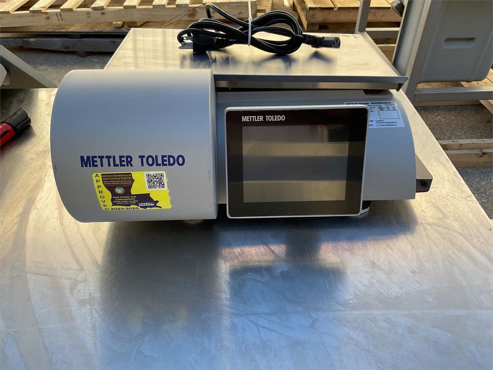 Mettler Toledo UCCW Smart Touch Counter Deli Bakery Produce Scale w/ Printer