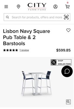 Beautiful Balcony Or Patio Set