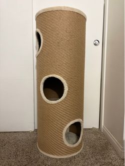 42in. Cat Tower and Scratcher (Lightly Used)