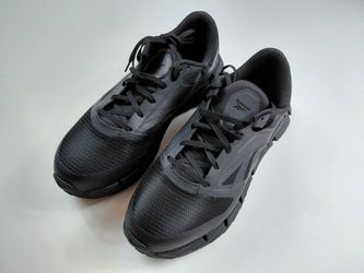 Authentic REEBOK FLOATZIG RB3030 Men's Athletic Composite Toe Work Shoe Black Size 10.5 W (Wide) Excellent No Box