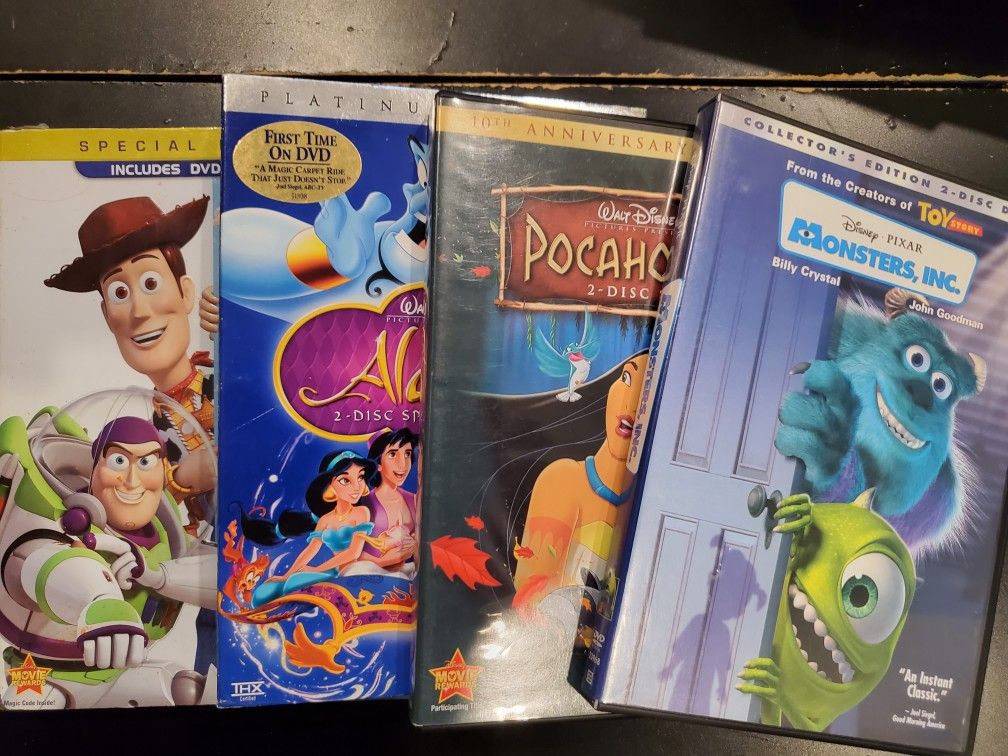 Disney DVD Lot