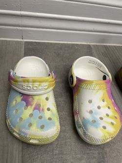 Tie Dye Crocs