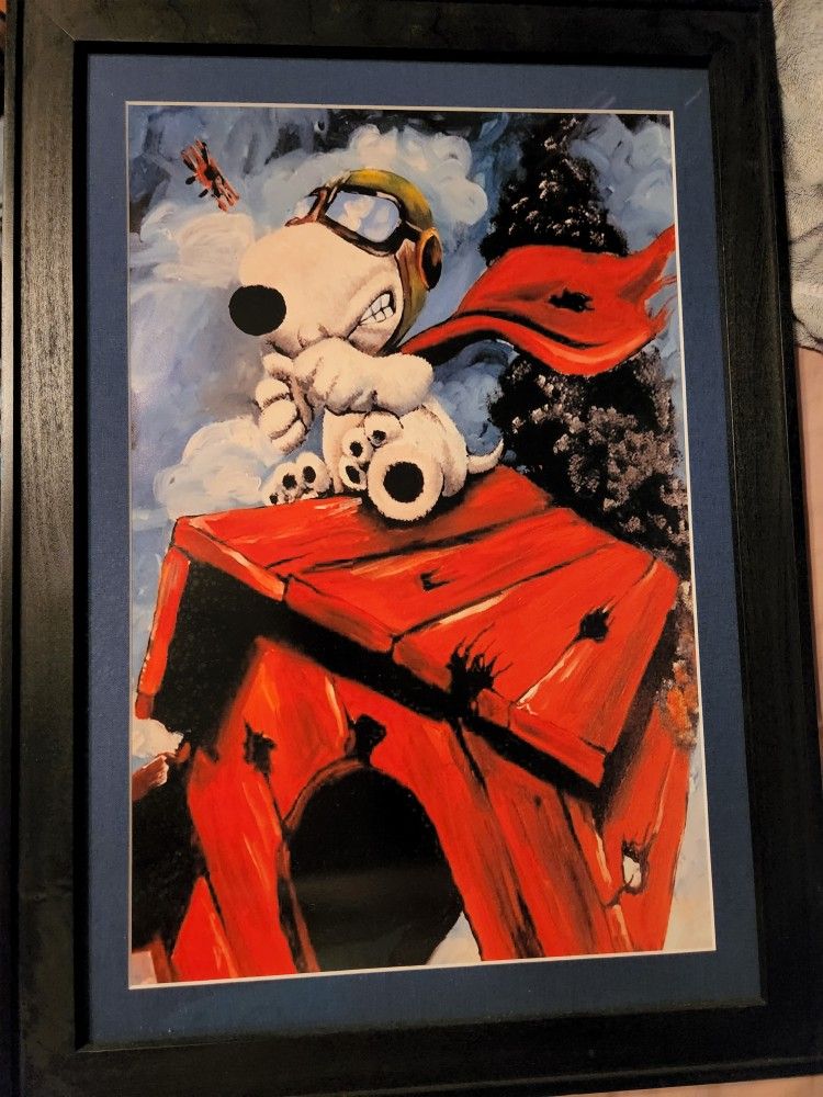Snoopy Vs The Red Baron Art