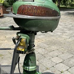 Johnson Seahorse Td – 20 Outboard 5 Hp Motor