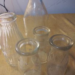 Old Milk Bottles