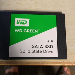 1TB WD Green ssd