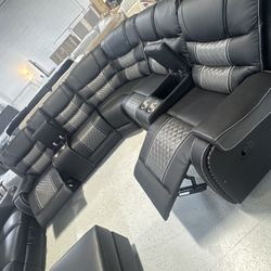 NEW SECTIONAL SOFA RECLINER 