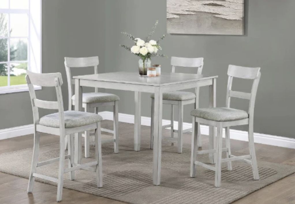 Henry Counter Height Table w/4 Chairs