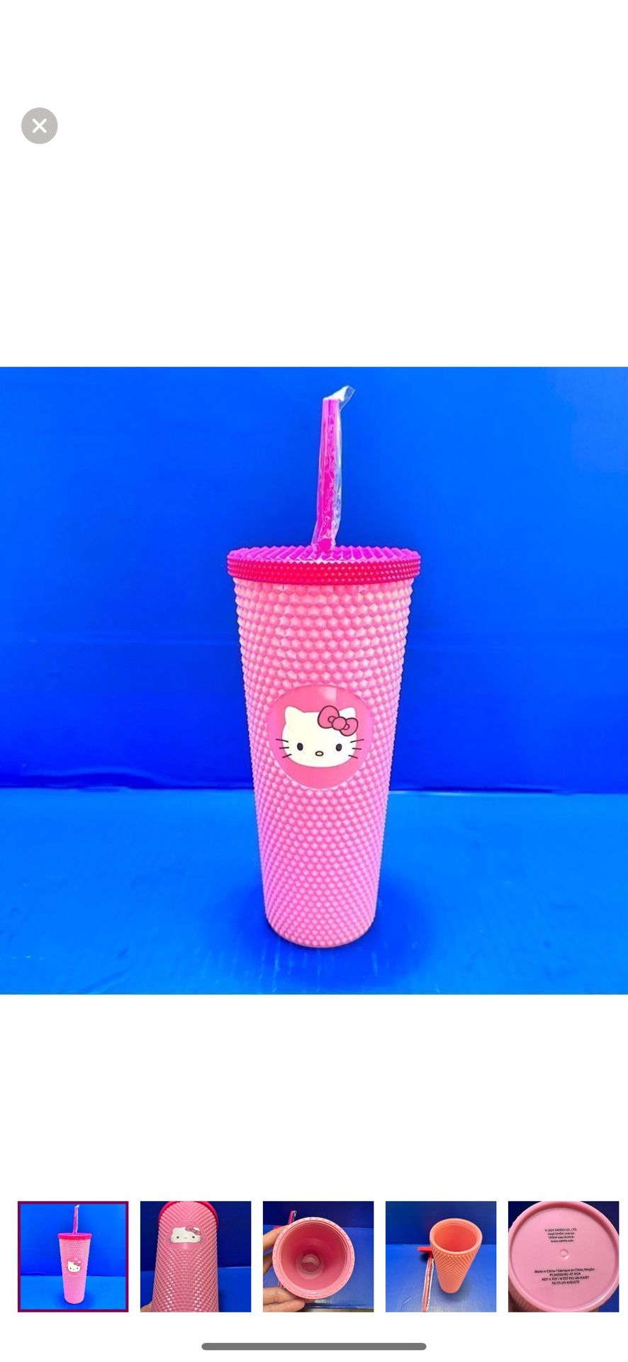 Hello Kitty Cup Studded Tumbler