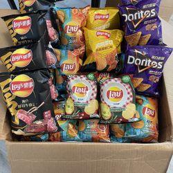 Exotic Drinks, Candy, Snacks