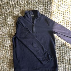 Banana Republic Navy Blue Quarterzip Men’s Medium