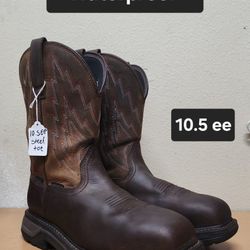 Ariat Work Boot Size 10.5 ee COMPOSITE TOE 