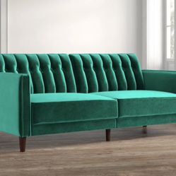 Velvet Sleeper Sofa 