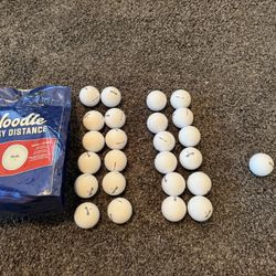 Noodle Easy Distance Golf Balls — 26 Total Balls Brand New