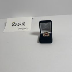 10KT Yellow Gold, Versace Ring