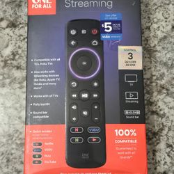 Universal Remote Streaming