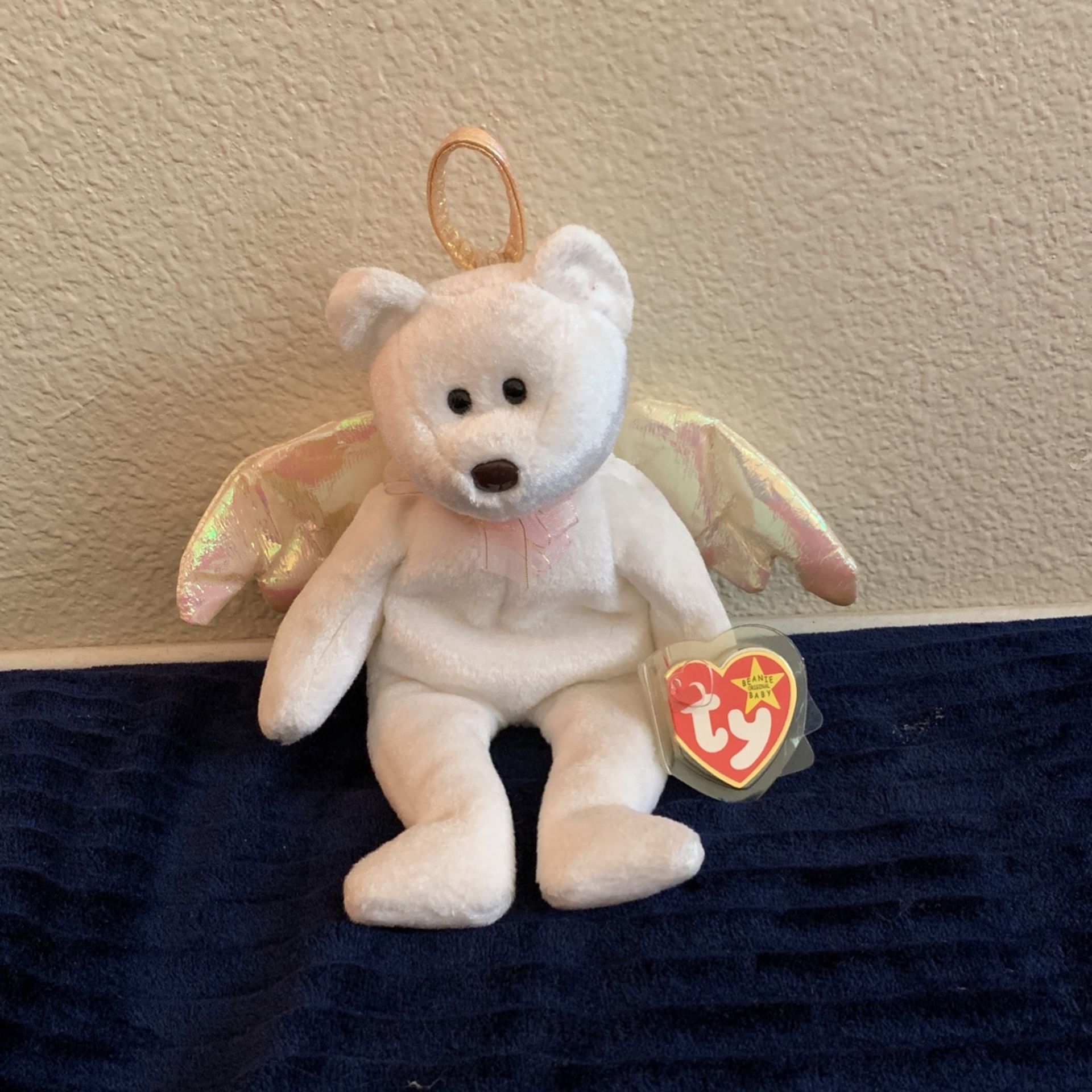 “Halo” Beanie Baby In New Condition