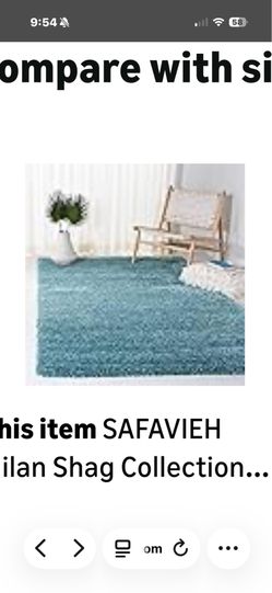 Area Rug. SAFAVIEH Milan Shag Collection 10’ x 14’