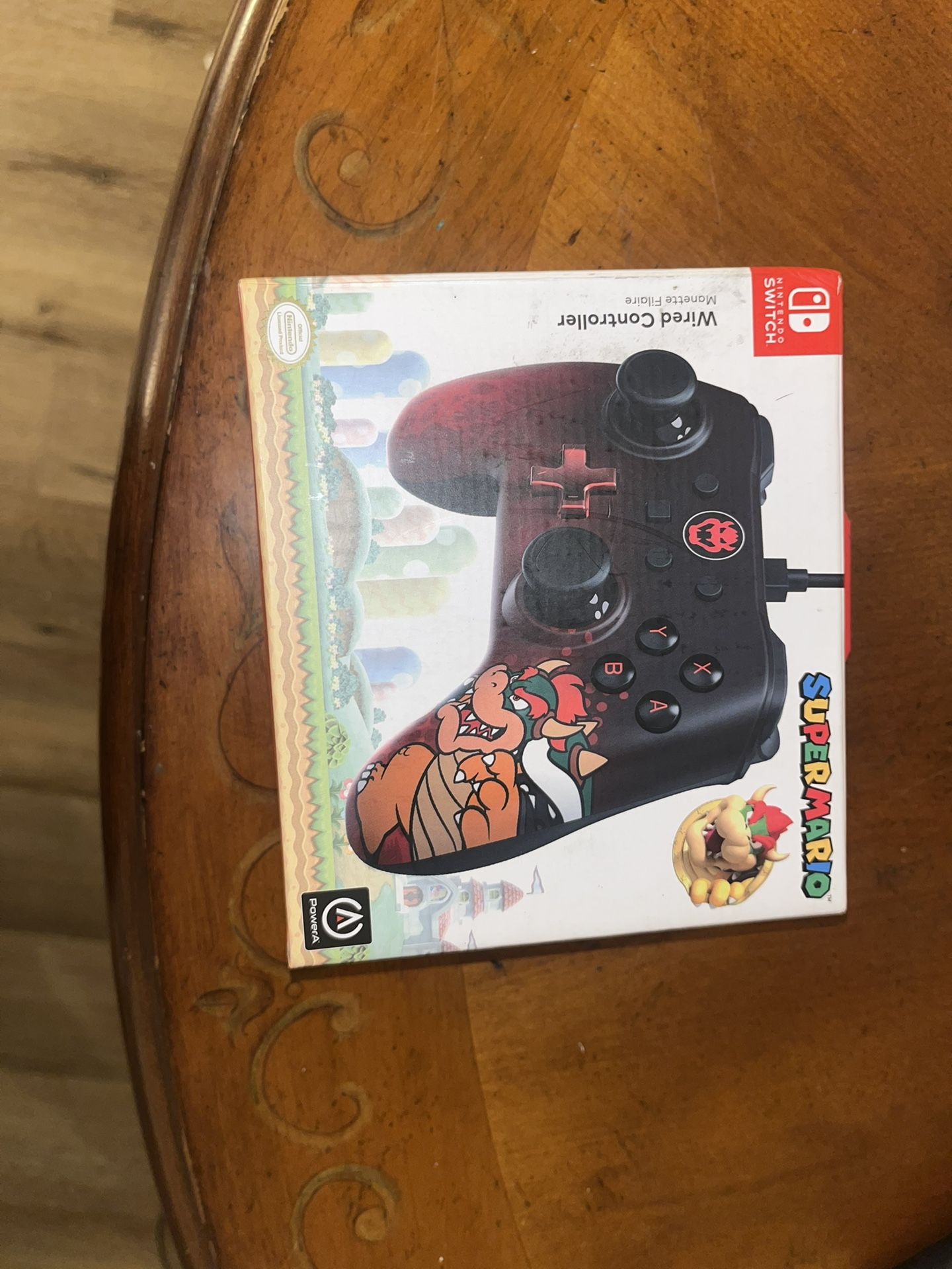 Super Mario wired Nintendo switch controller