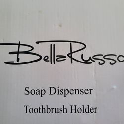 Soap Dispenser n Toothbrush Holder
