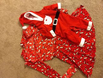 Matching Christmas outfit mom and baby