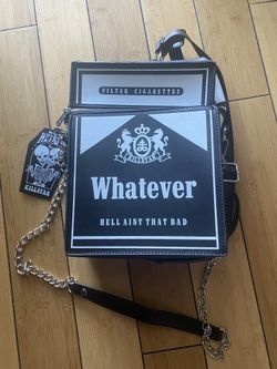 BRAND NEW Killstar cigarette Box Backpack.