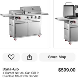 Brand New Dyna Glo BBQ Grill In Box