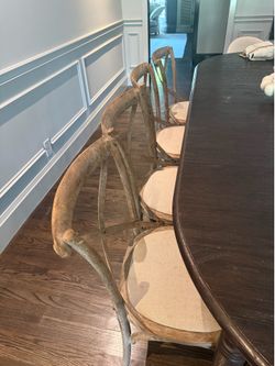 Restoration Hardware X-Back Chairs