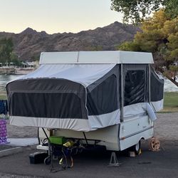 1989 Coleman Columbia Pop up Trailer
