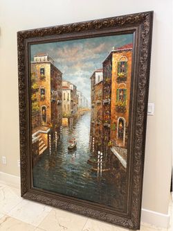 9 foot transitional art frame