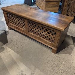 Mango Wood Handcrafted Trunk