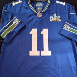 Jaxson Smith Njigba Seattle Seahawks Superbowl Jerseys 