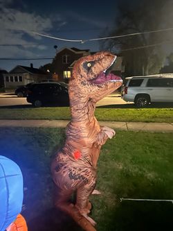 Inflatable Dinosaur Costume