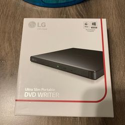 Ultra slim portable DVD writer- LG 