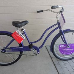 NEW with tags** Schwinn Beach Cruiser Bike With Comfortable Seat