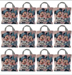 Dodgers Mi key and Minnie tote bags