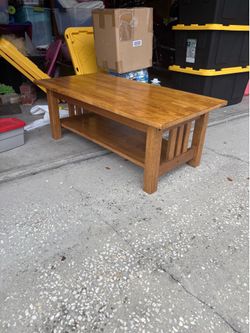 Wood  tables
