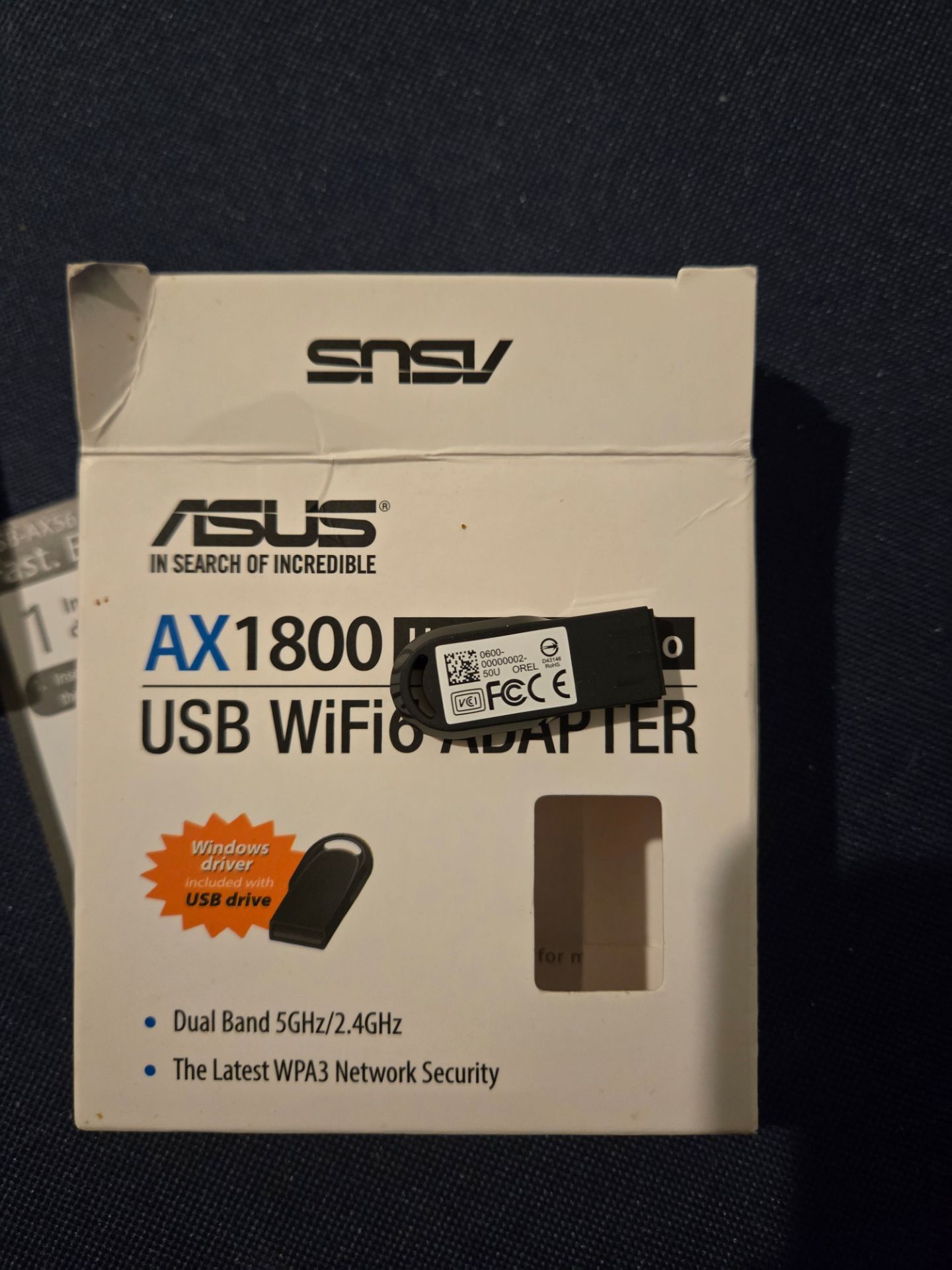 Asus USB WiFi 6 Adapter