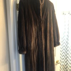 Genuine Full-Length Mink Coat