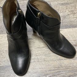 Anyi Lu Black Boots, Handmade In Italy