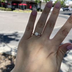 14K Gold Natural Diamond Engagement Wedding Ring