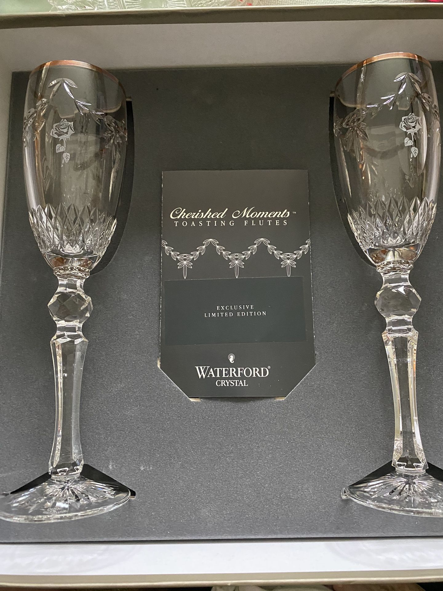 Waterford Crystal Toasting Flutes