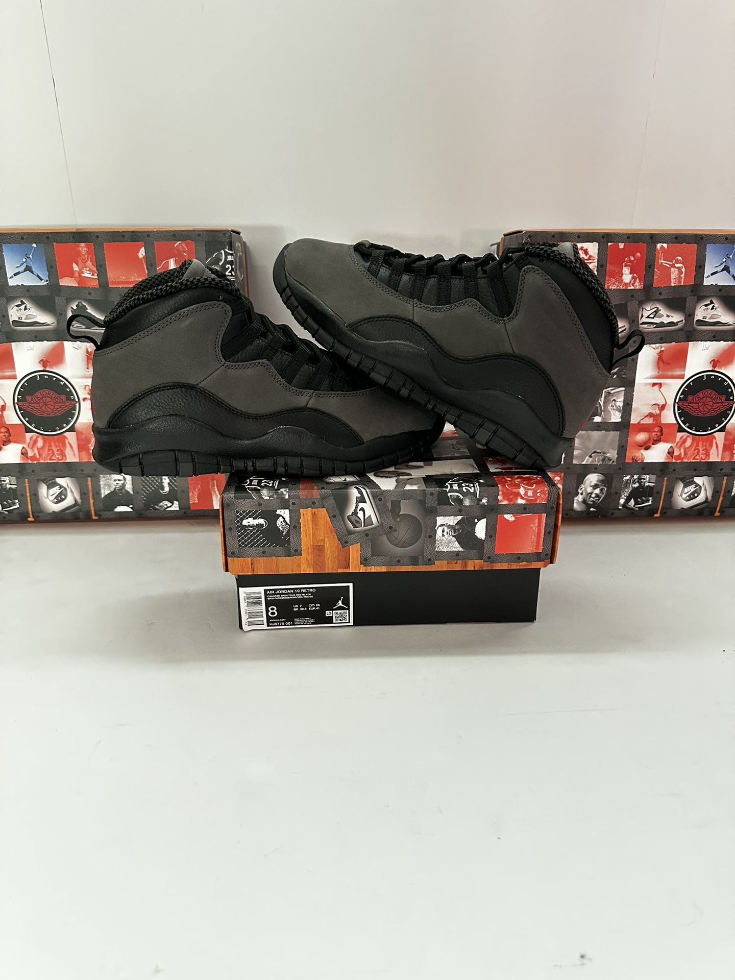 BRAND NEW JORDAN 10 “SHADOW” FOR SALE!!! MEN SIZES 8, 12, & 13 $330
