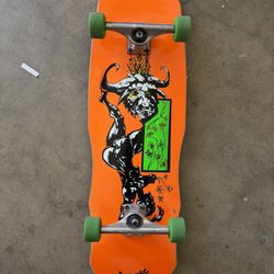 welcome shaped skateboard