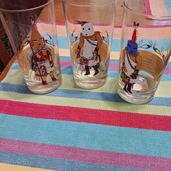 Vintage Kachina Glasses