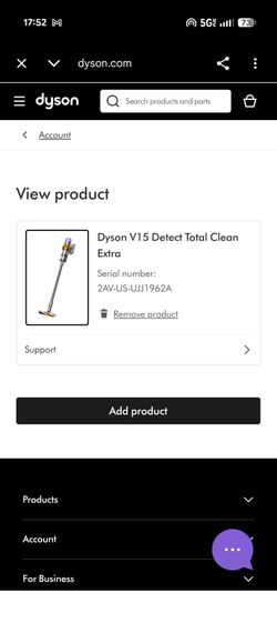 Dyson v15 cordless vacuum