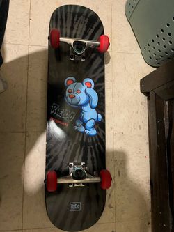 ReDo Skateboard Co. Blue Bear Complete Skateboard