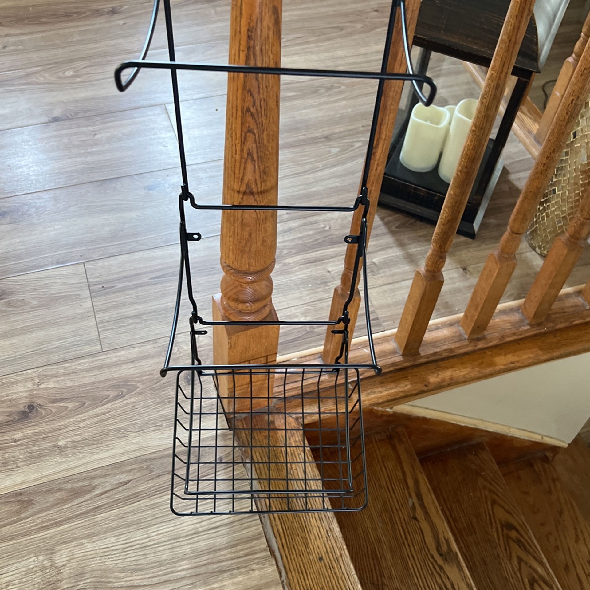 Yoga Holder Wall Mount With Basket